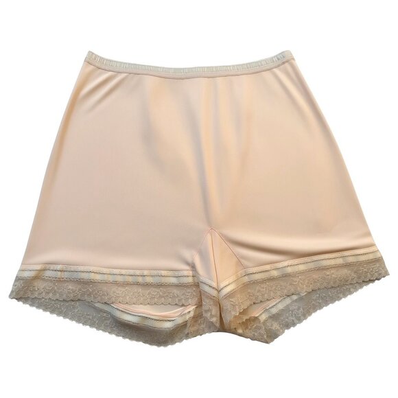 Kickernick Other - Henson Kickernick Womens Peach Nylon Panty Pettipant Tap Shorts Size 5 VTG Panti